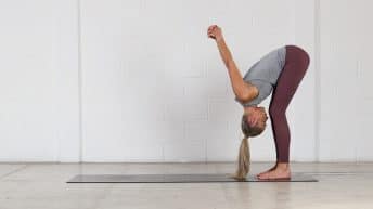 Standing Forward Bend Shoulder Opener